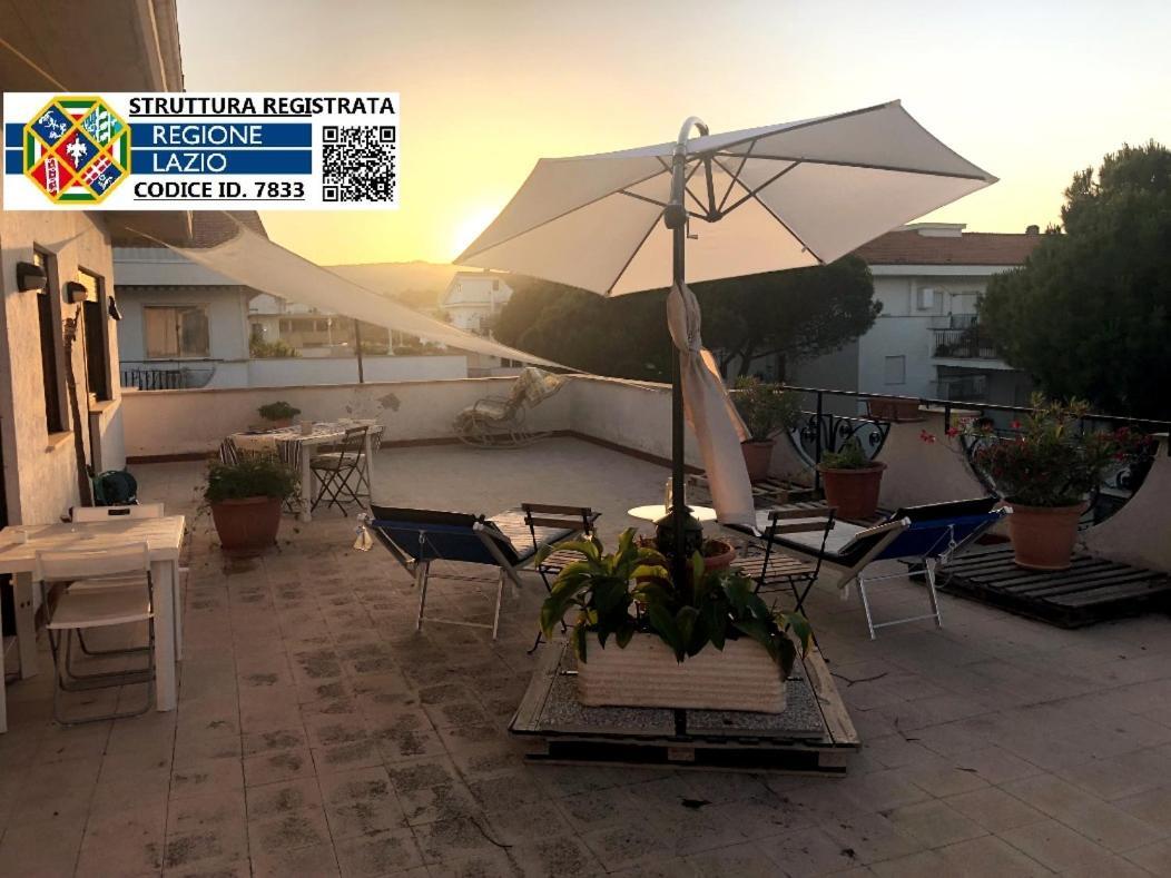 Attico Terramare - Beach & Maxi Terrace & Electricbbq Santa Marinella Exterior foto